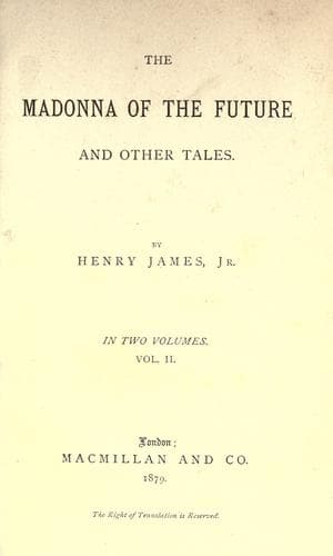 The Madonna of the Future