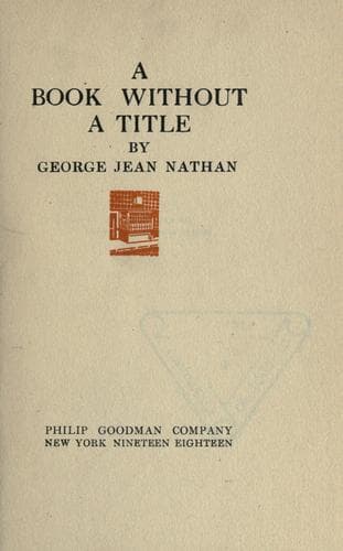 A Book Without a Title