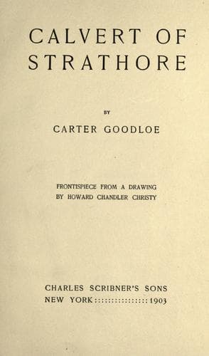 Calvert of Strathore