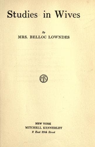 Studies in Wives