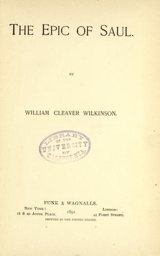 The Epic of Paul