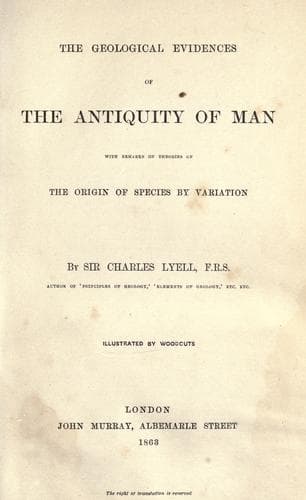 The Antiquity of Man