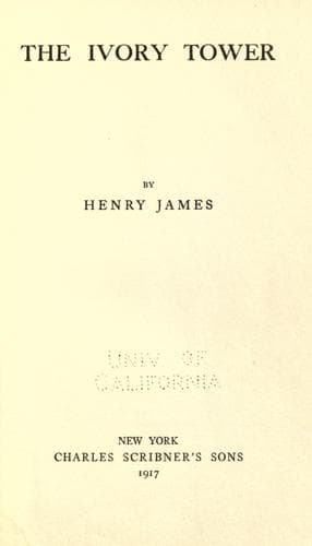 The Ivory Tower