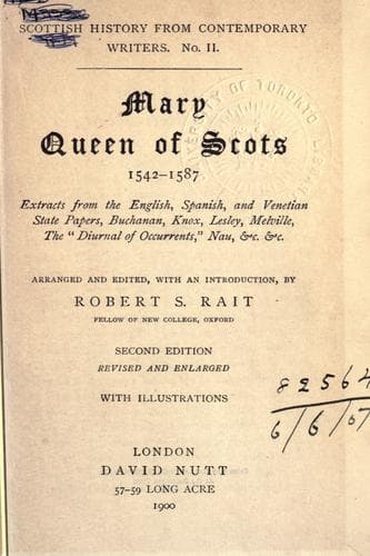 Mary Queen of Scots, 1542-1587