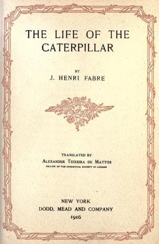 The Life of the Caterpillar