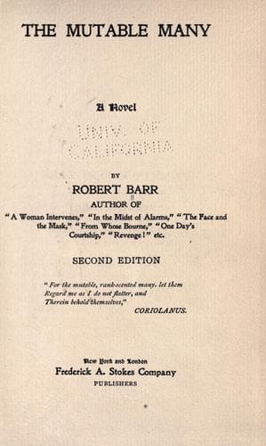 The Mutable Many: A Novel