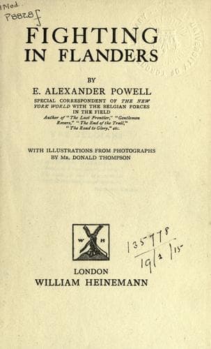 Fighting in Flanders
