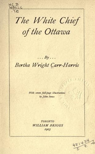 The White Chief of the Ottawa