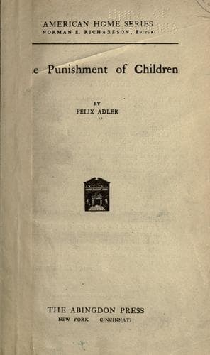 The Punishment of Children