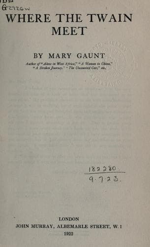 Where the Twain Meet