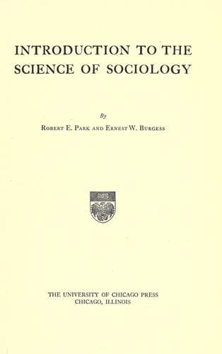 Introduction to the Science of Sociology