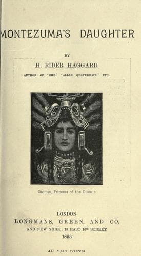 Montezuma's Daughter