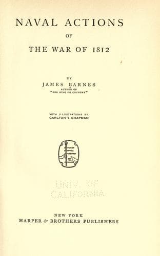 Naval Actions of the War of 1812