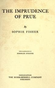 The Imprudence of Prue