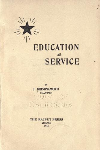 Education as Service