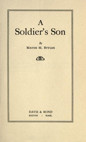 A Soldier's Son