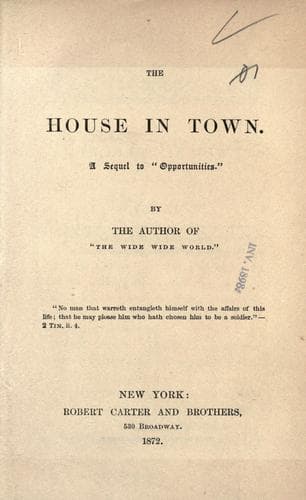 The House in Town