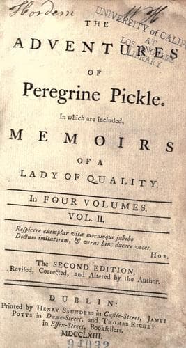 The Adventures of Peregrine Pickle