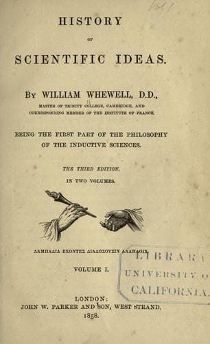 History of scientific ideas