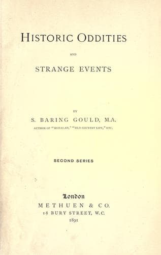 Historic Oddities and Strange Events