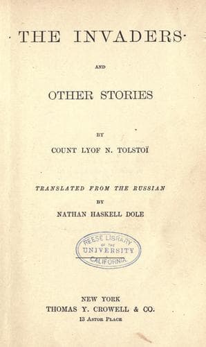 The Invaders, and Other Stories
