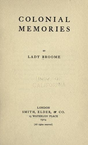 Colonial memories
