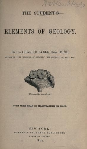 The Student's Elements of Geology
