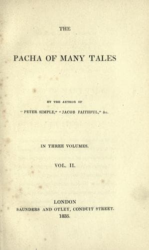 The Pacha of Many Tales