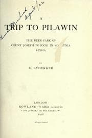 A Trip to Pilawin, the Deer-park of Count Joseph Potocki in Volhynia, Russia