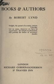 Books and authors