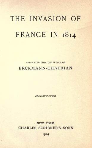 The Invasion of France in 1814