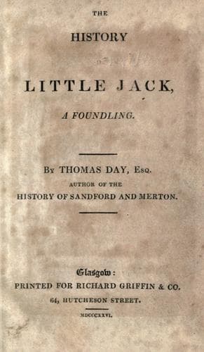 The History of Little Jack, a Foundling