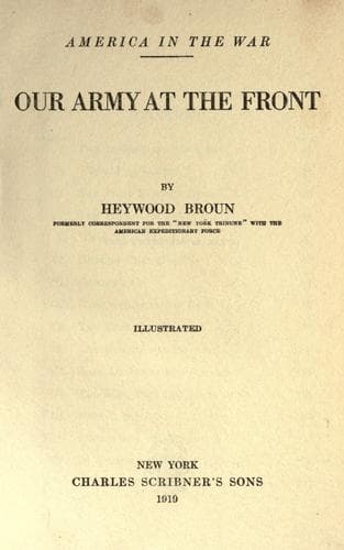 Our Army at the Front