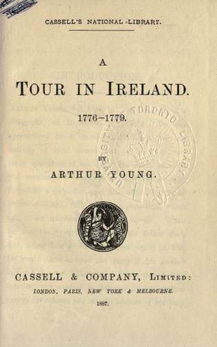 A Tour in Ireland. 1776-1779