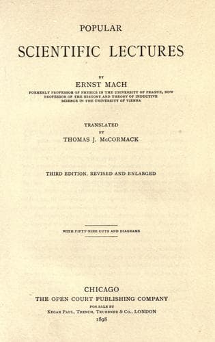 Popular scientific lectures