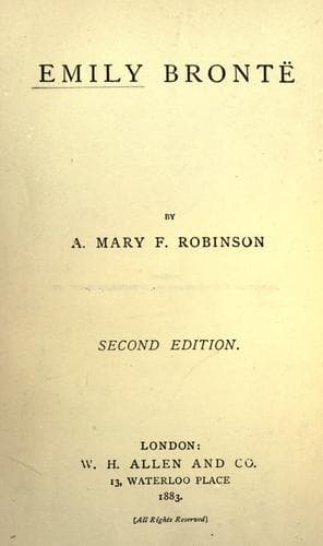 Emily Brontë