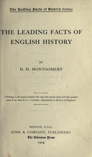 The Leading Facts of English History