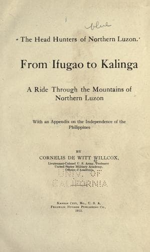The Head Hunters of Northern Luzon