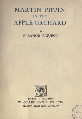 Martin Pippin in the Apple Orchard