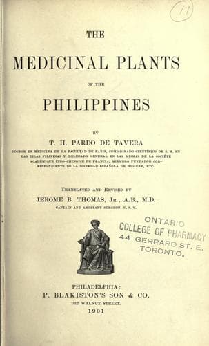 The Medicinal Plants of the Philippines