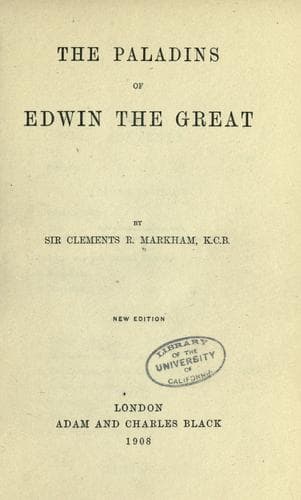 The Paladins of Edwin the Great