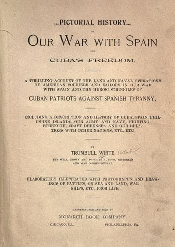 Our War with Spain for Cuba's Freedom