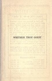Whither Thou Goest