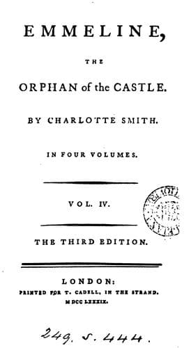 Emmeline, the Orphan of the Castle