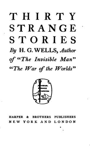 Thirty Strange Stories
