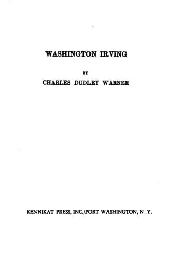 Washington Irving