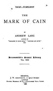 The Mark of Cain