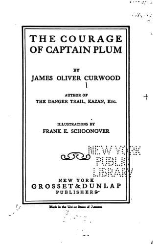 The Courage of Captain Plum