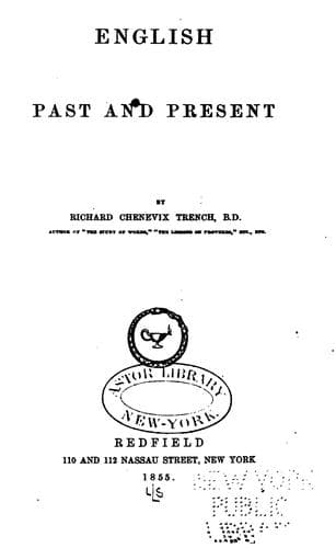 English Past and Present