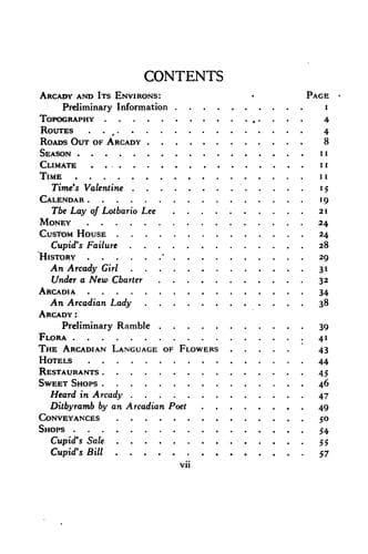 The Lover's Baedeker and Guide to Arcady